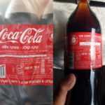 Coca Cola Sparkling Drink Bottle