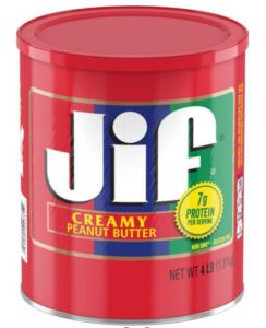 גי אם סמאקר: גיף חמאת בוטנים קלאסית - J. M. Smucker Jif Creamy Peanut Butter