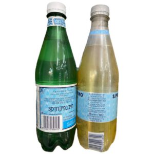 סן פלגרינו: מים מינרליים טבעיים מוגזים - SAN PELLEGRINO sparking spring water
