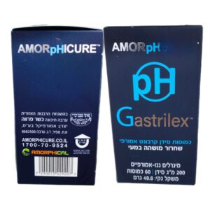 AMORphICURE-אמורפיקיור: Gastrilex גסטרילקס PH סידן קרבונט אמורפי