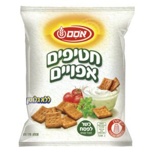 אסם-חטיפים אפויים: חטיף קרקר אפוי עם מלח