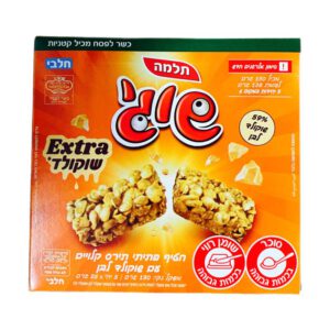 תלמה-שוגי: חטיף פתיתי תירס קלויים עם שוקולד לבן