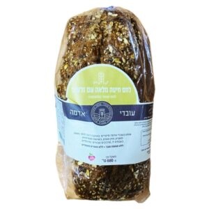 עובדי אדמה: לחם שאור חיטה מלאה מחמצת עם זרעים