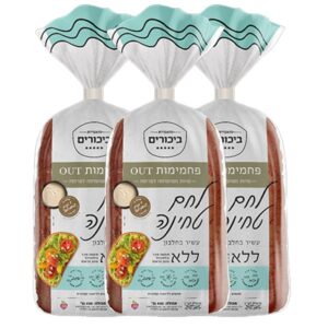 ביכורים: לחם פשתן עם טחינה