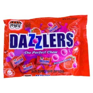 גודילונג פודס-Dazzlers-דאזלרז-פשקס: סוכריות טופי בטעם תות שדה