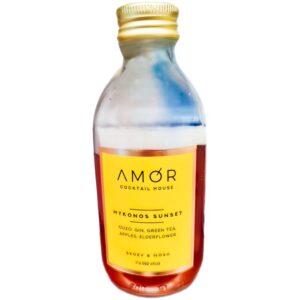 Amor Cocktail House: משקה כהלי קוקטייל מיקונוס סאנסט - Mykonos Sunset