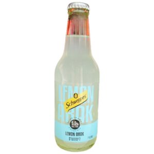 שוופס-Schweppes: משקה כוהלי קוקטייל מוגז בטעם לימון ערק