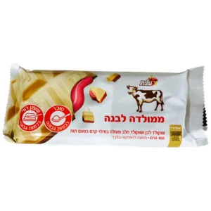 עלית: ממולדה לבנה טבלת שוקולד לבן שוקולד חלב מעולה במילוי קרם בטעם תות