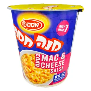 מנה חמה: תערובת להכנת פסטה בטעם מק & ציז וסלסה - Mac and Cheese SALSA