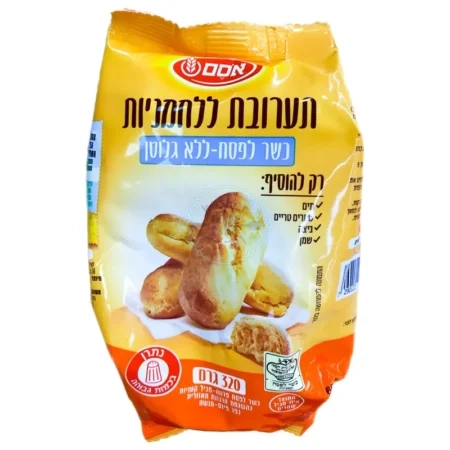 אסם: תערובת ללחמניות כשר לפסח