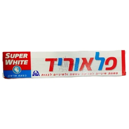 עיסא ערטול: פלאוריד משחת שיניים למניעת עששת ולשיניים לבנות