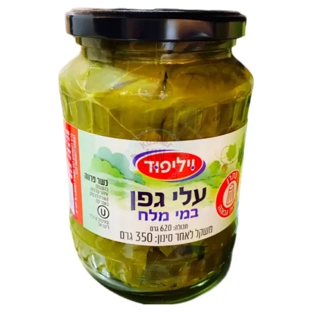 הזה פלאקספו פוד - Heze Palexpo Food: עלי גפן במי מלח