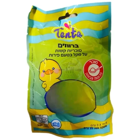 צ'אזו קיאוקסיאנג - ChaoZhou QiaoXiang - תנתה - Tenta: ברווזים סוכריות קשות על מקל בטעם פירות