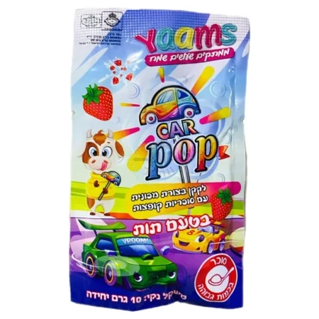 גואנדונג צ'ואנגחוי - Yaams: לקקן בצורת מכונית עם סוכריות קופצות