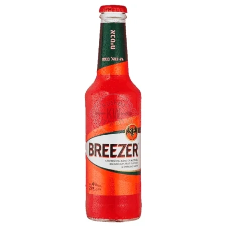 בקרדי בריזר משקה כהלי מוגז בטעם אבטיח - Bacardi Breezer Watermelon