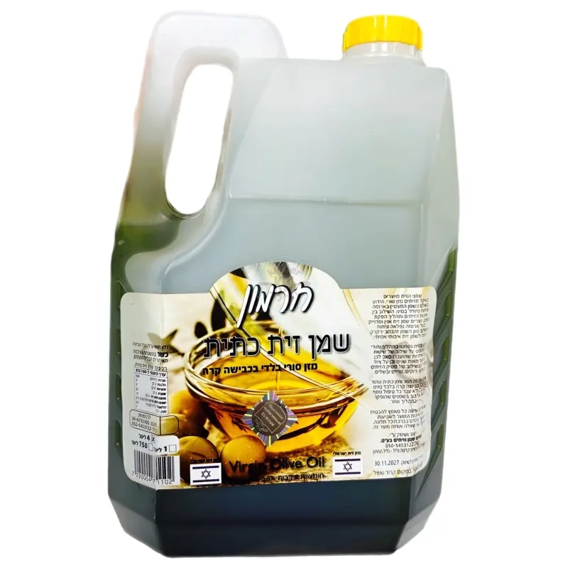 חרמון: שמן זית סורי כתית בכבישה קרה
