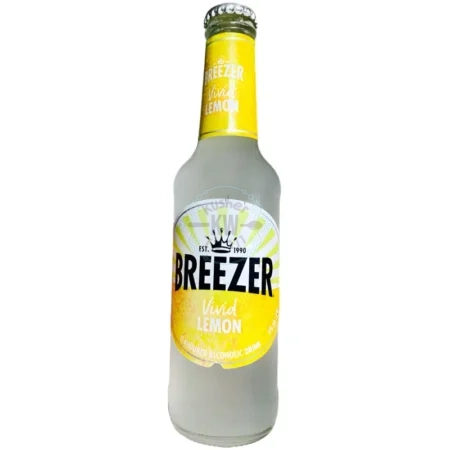בקרדי בריזר משקה כוהלי מוגז בטעם לימון - Bacardi Breezer Lemon