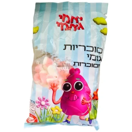 קונזהו קאיזין - Quanzhou Kaixing - יאמי גאמי: סוכריות גומי בצורת כובע בטעמי תות, שמנת ויוגורט מתוק